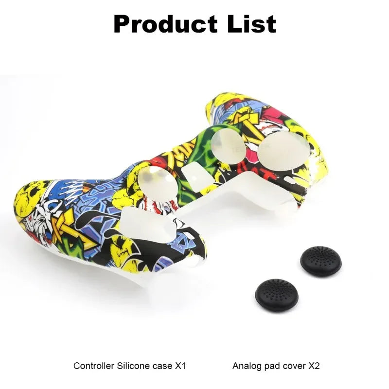 Controller Silicone Cover & Grip Set (PS5-Compatible)