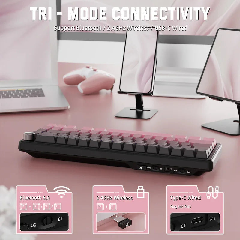 ATTACK SHARK X66 Wireless Mechanical Keyboard