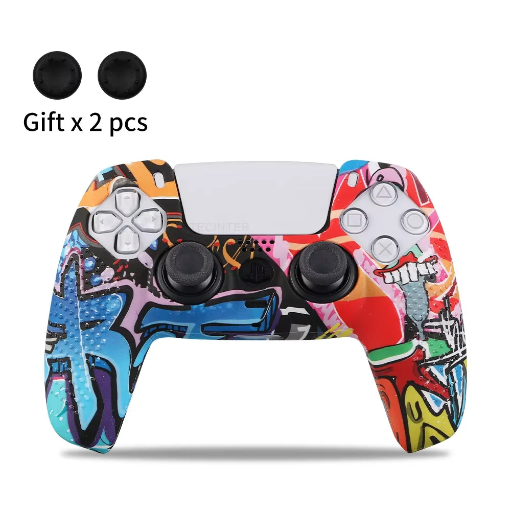 Controller Silicone Cover & Grip Set (PS5-Compatible)