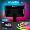 Screen-sync RGB monitor backlight strip — view 2