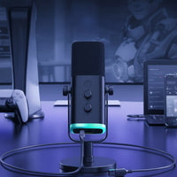 FIFINE AM8 dynamic USB/XLR microphone with RGB and tap mute