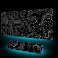 Non-slip stitched-edge gaming mouse pad — view 4