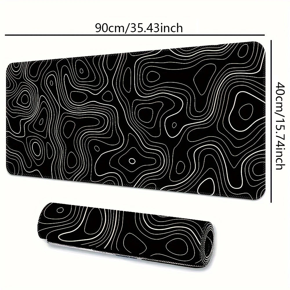 Non-Slip Gaming Mouse Pad — Stitched Edge
