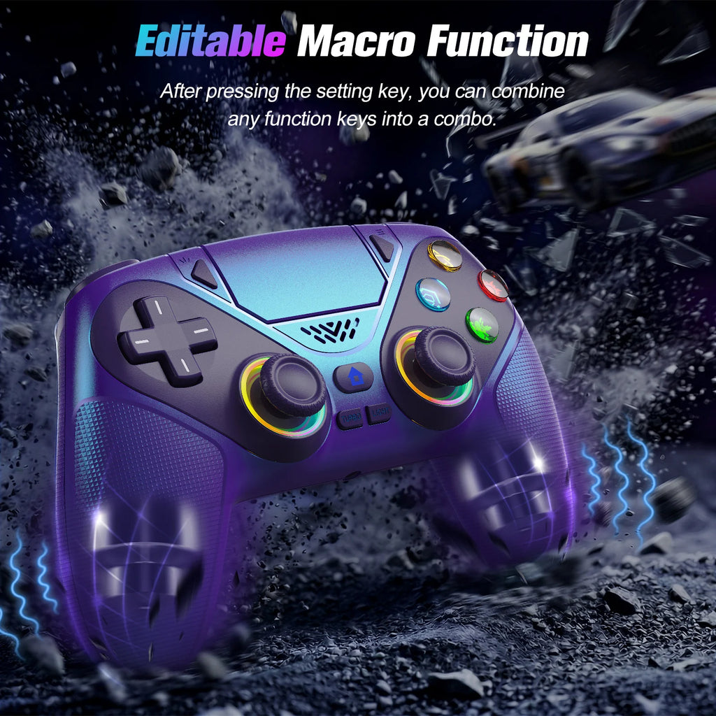RGB Turbo Wireless Controller (PS5-Compatible)
