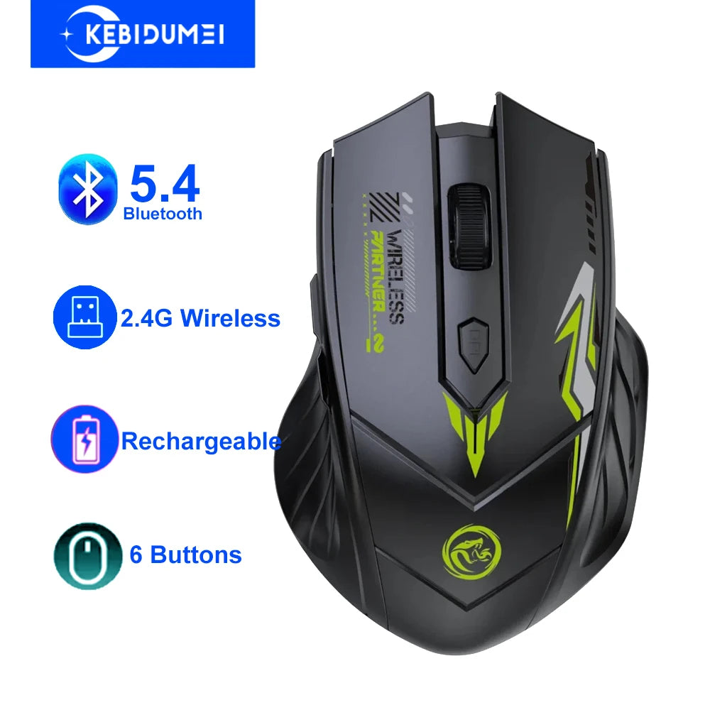 Dual-Mode Wireless Gaming Mouse