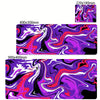 XXL printed gaming desk mat — colourful abstract print, size options