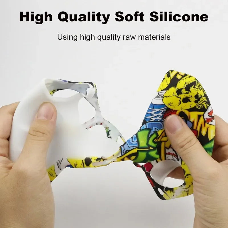 Controller Silicone Cover & Grip Set (PS5-Compatible)