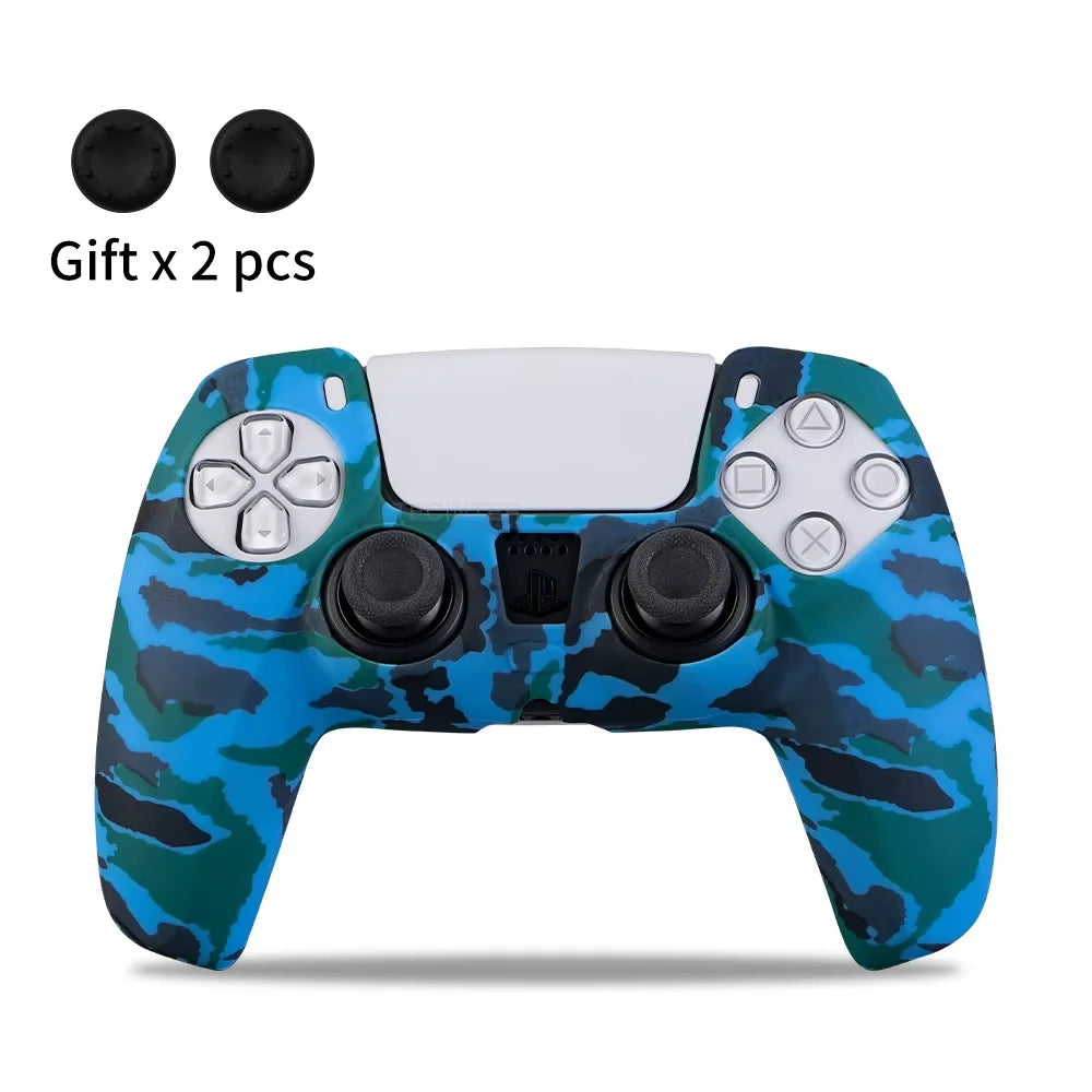 Controller Silicone Cover & Grip Set (PS5-Compatible)