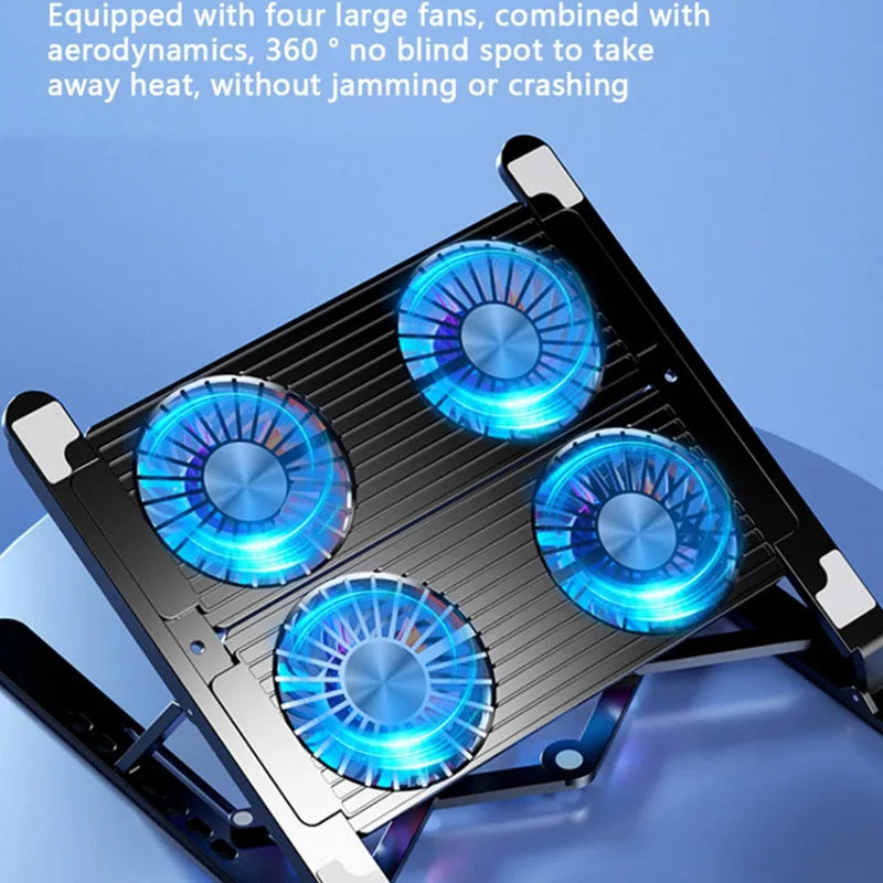 Gaming Laptop Cooling Pad (4-Fan)