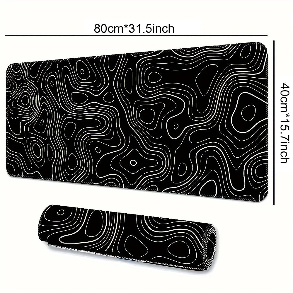 Non-Slip Gaming Mouse Pad — Stitched Edge