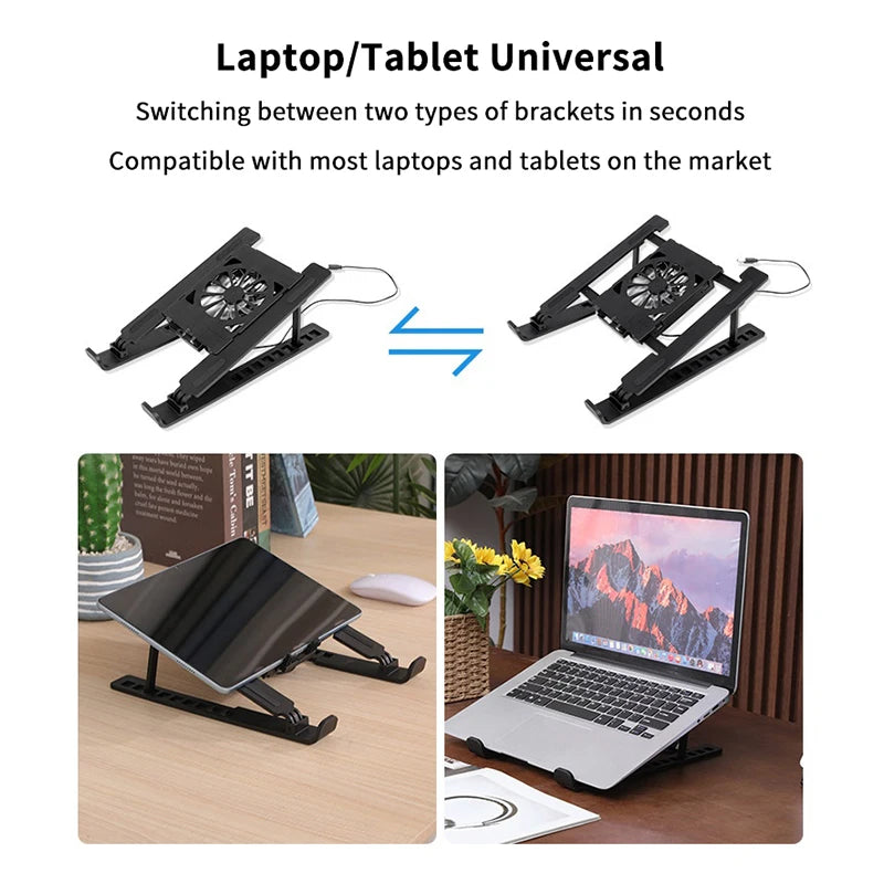 Compact Laptop Cooling Stand