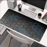 XXL geometric-print gaming desk mat — view 11