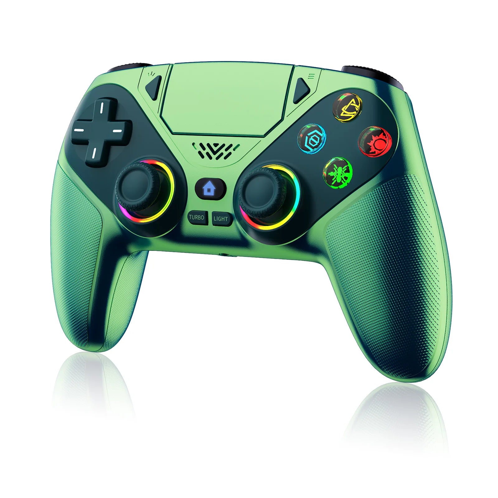 RGB Turbo Wireless Controller (PS5-Compatible)
