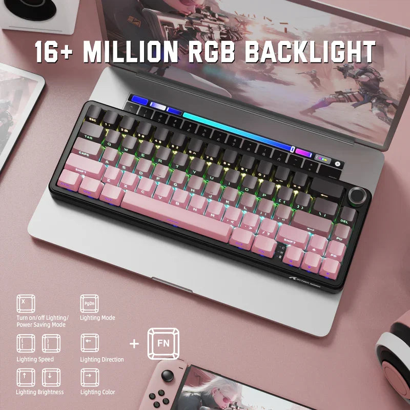 ATTACK SHARK X66 Wireless Mechanical Keyboard