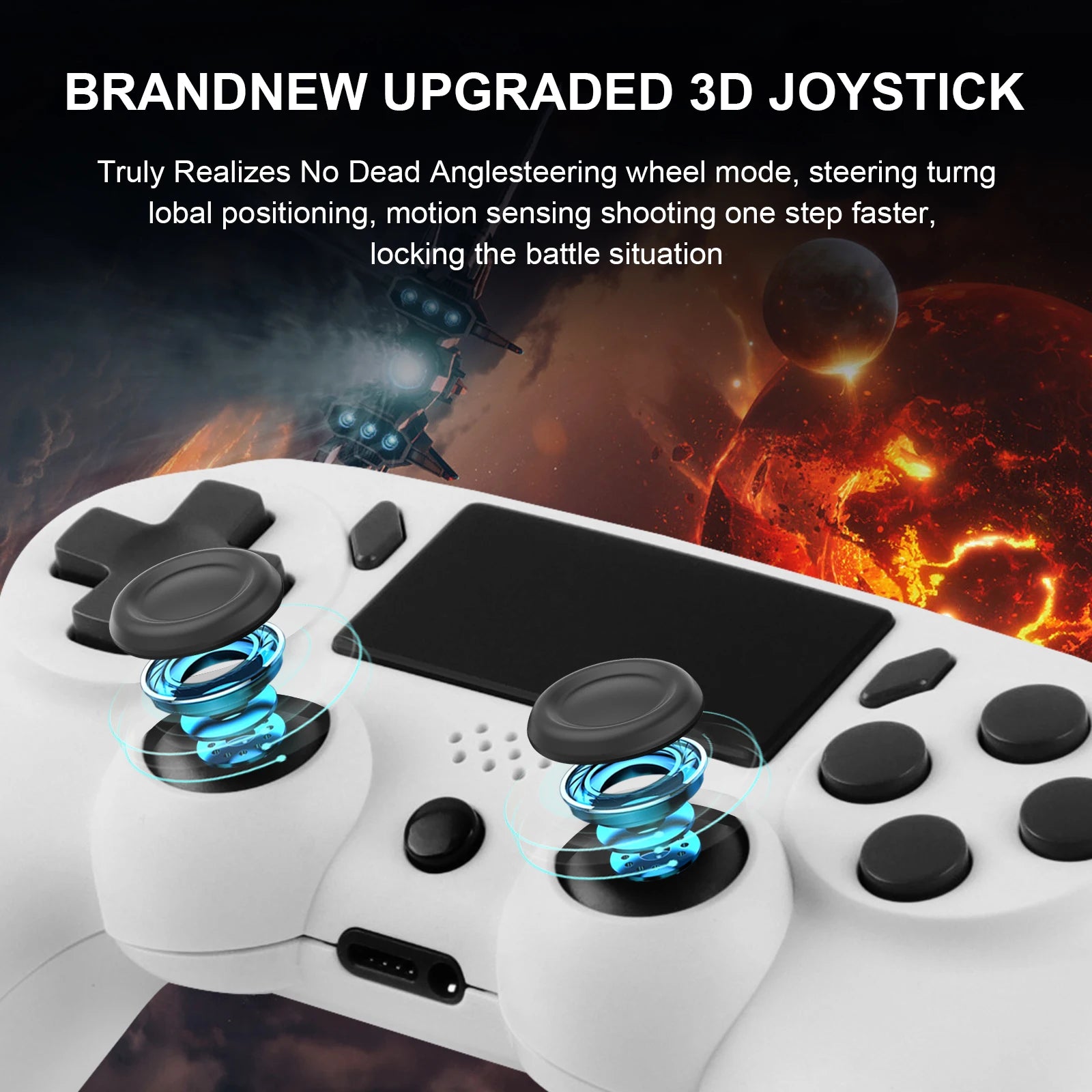 GAMINJA Touchpad Wireless Controller (PS4/PC)