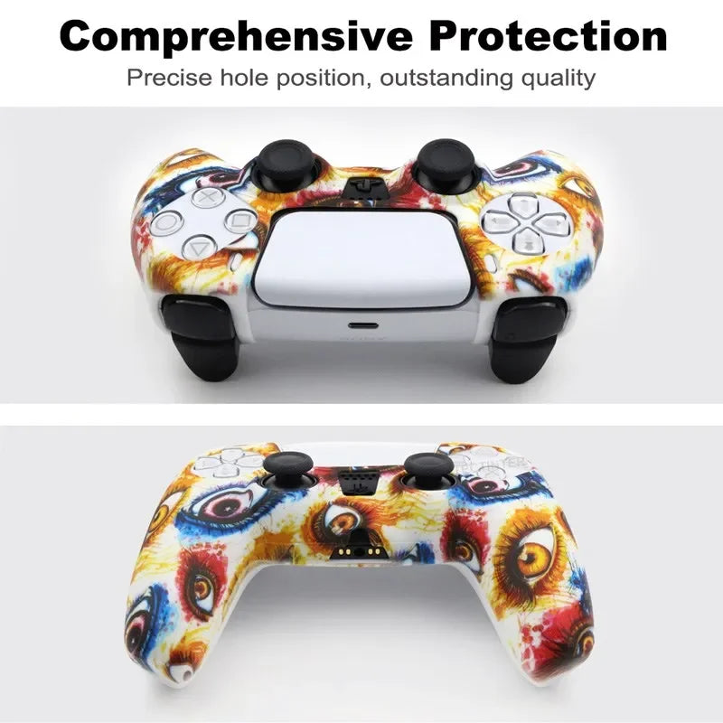 Controller Silicone Cover & Grip Set (PS5-Compatible)