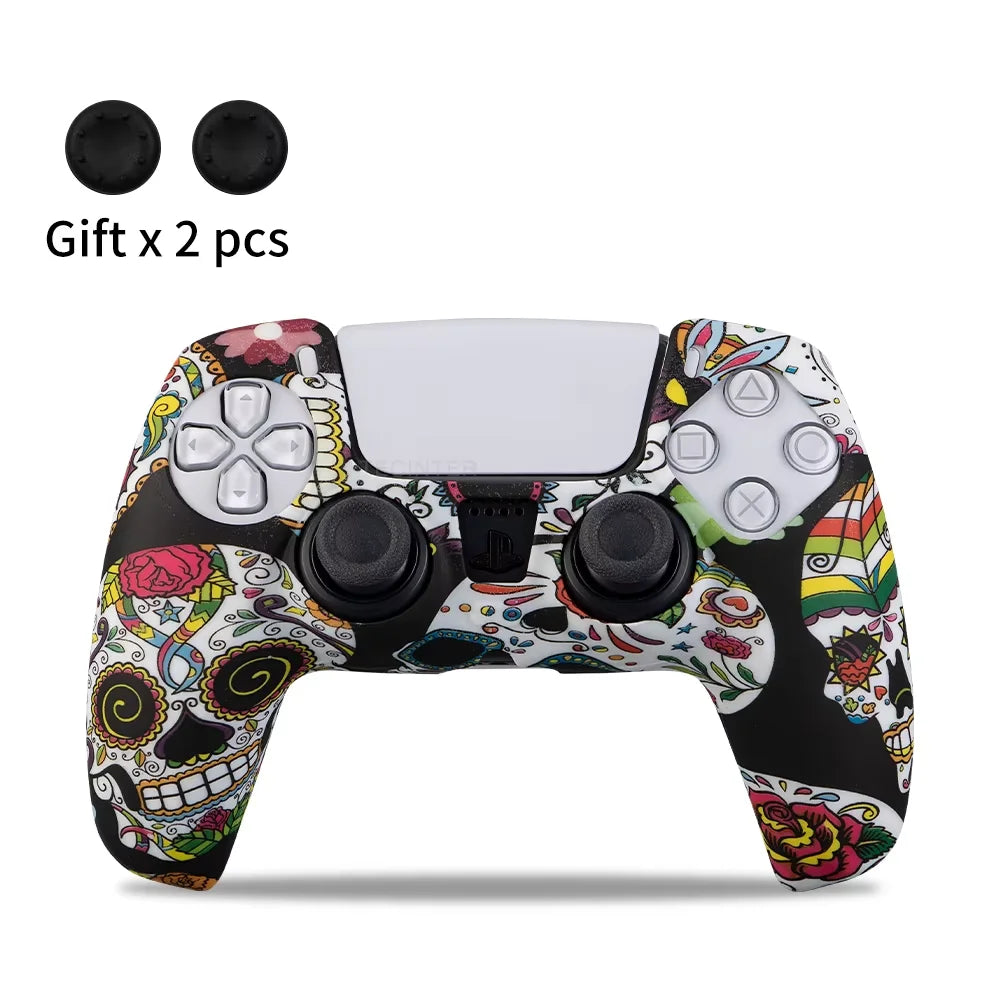 Controller Silicone Cover & Grip Set (PS5-Compatible)