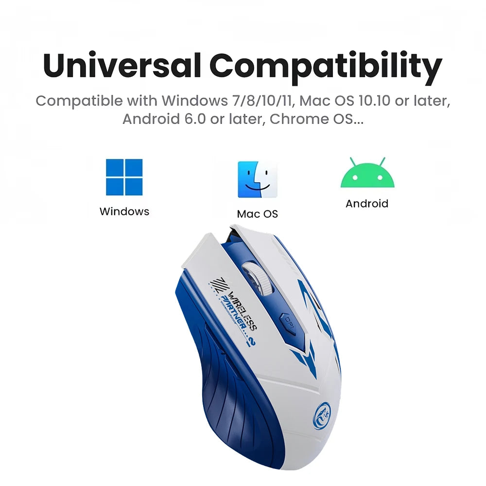 Dual-Mode Wireless Gaming Mouse