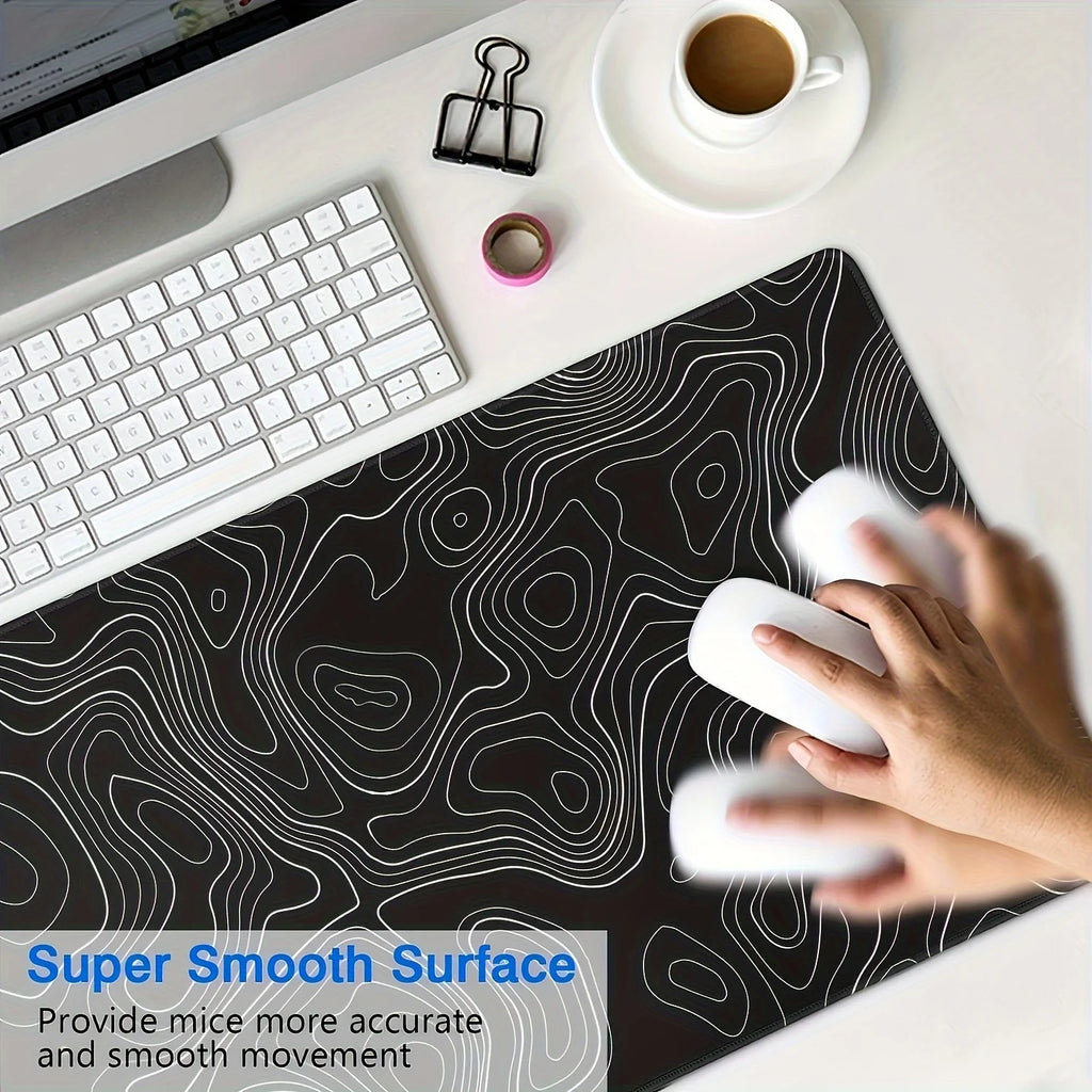 Non-Slip Gaming Mouse Pad — Stitched Edge