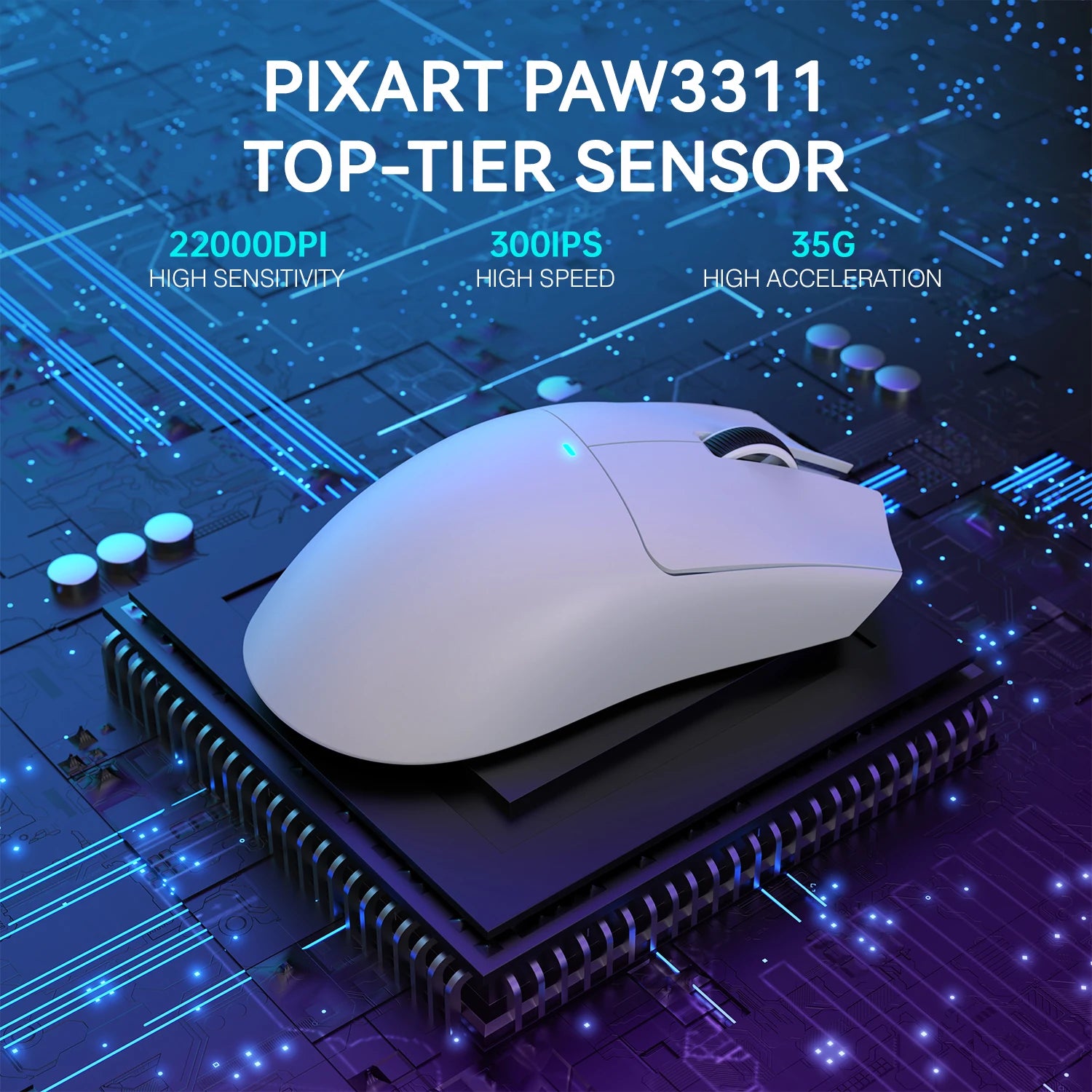 ATTACK SHARK X11 Wireless Gaming Mouse