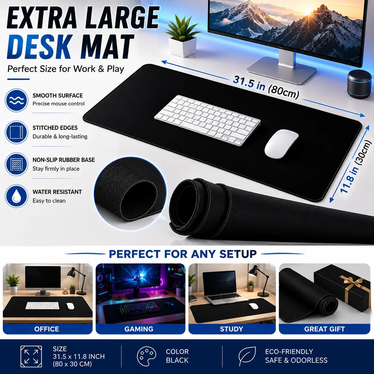 XL Gaming Desk Mat