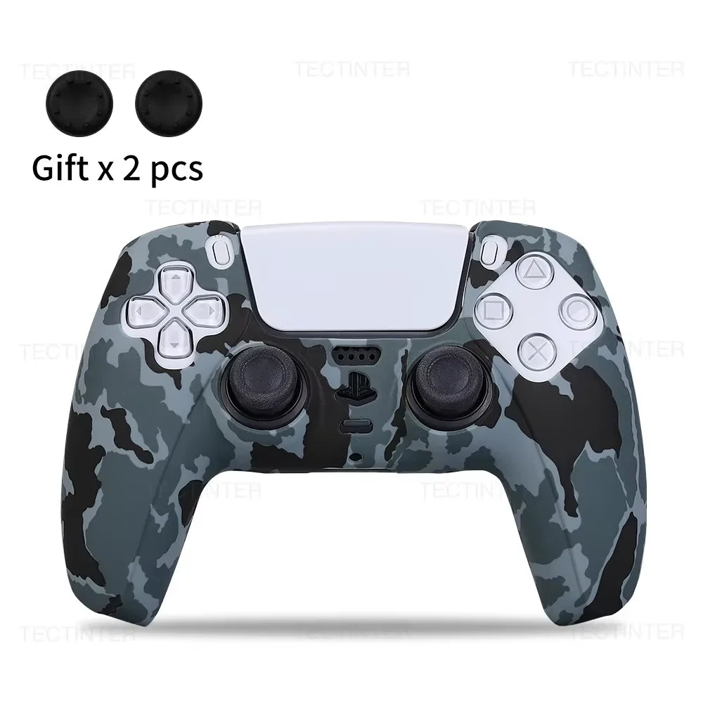 Controller Silicone Cover & Grip Set (PS5-Compatible)