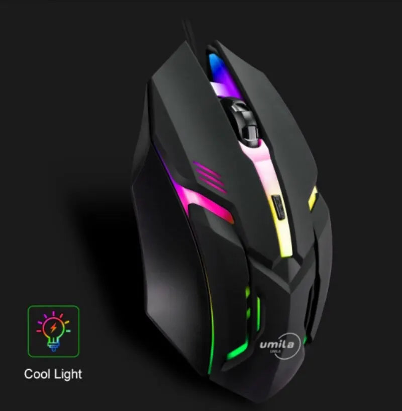 Ergonomic Backlit Gaming Mouse