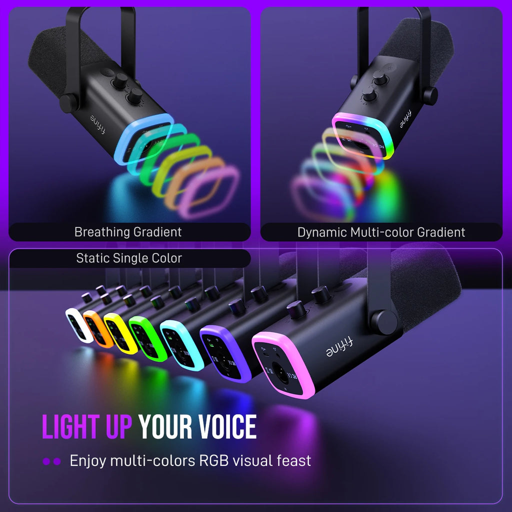 FIFINE AM8 Dynamic USB/XLR Microphone