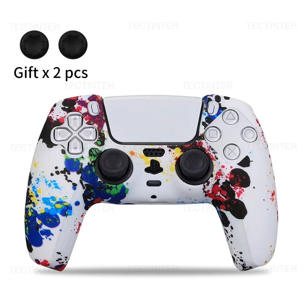 Controller Silicone Cover & Grip Set (PS5-Compatible)
