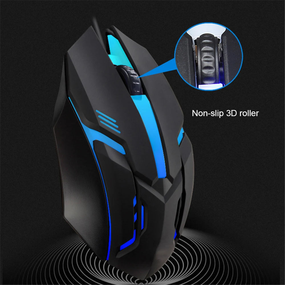 RGB Wired Gaming Mouse — 5000 DPI