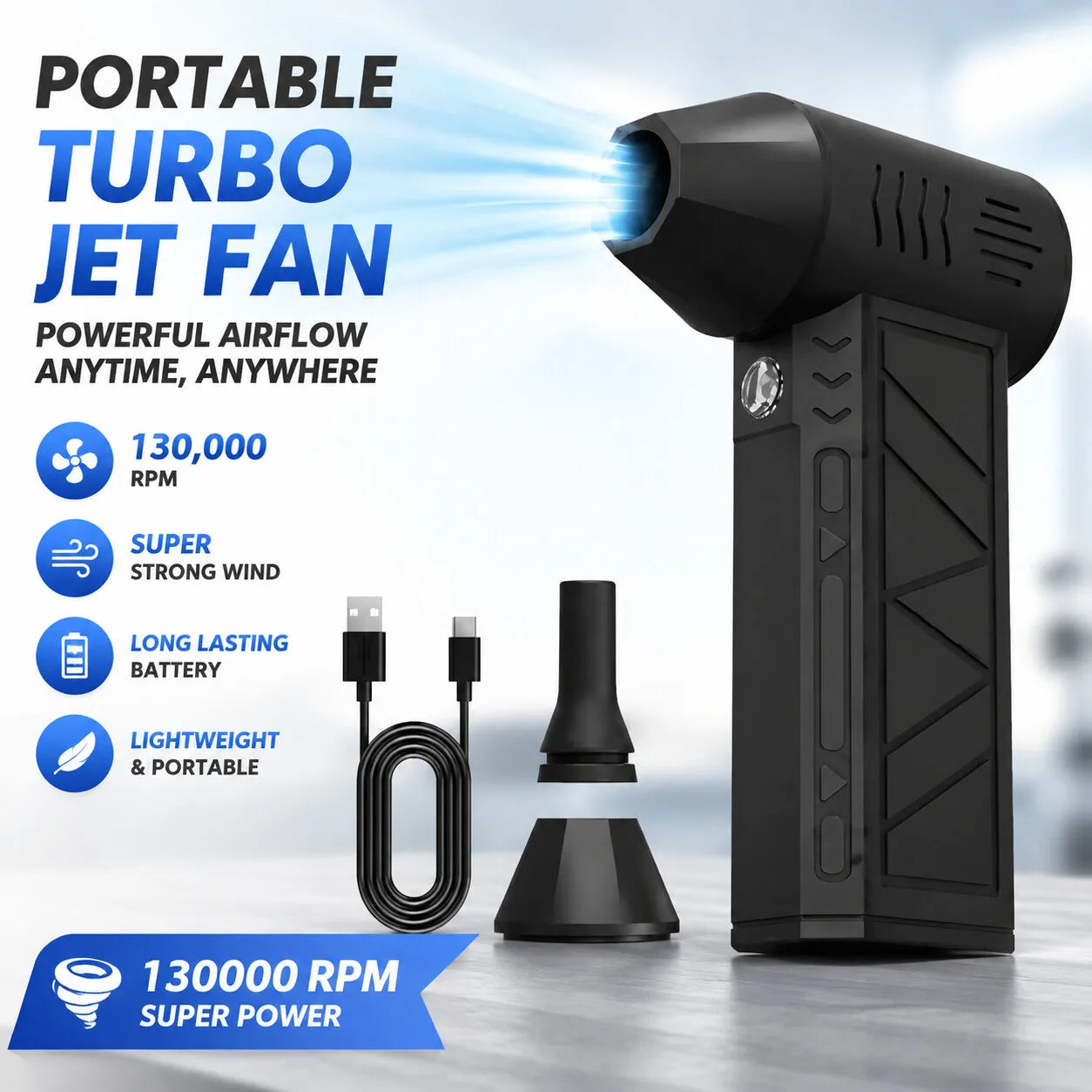 Turbo Jet Electric Air Duster