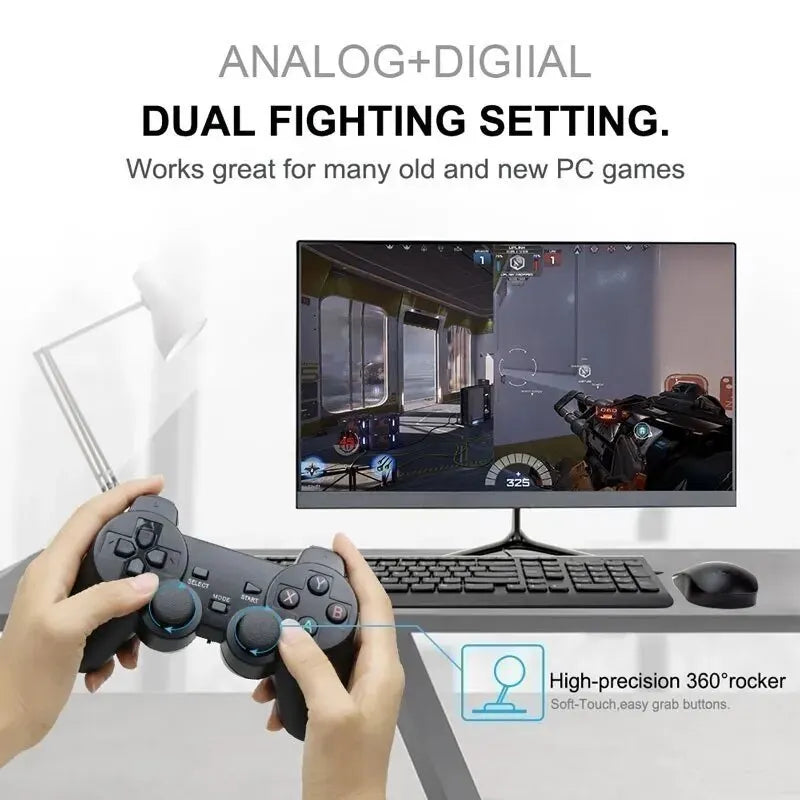 2.4G Wireless USB Gamepad (PC/Android TV)