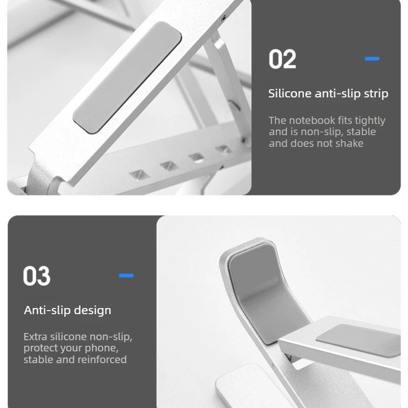 Adjustable Aluminium Laptop Stand