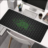 XXL geometric-print gaming desk mat — view 5