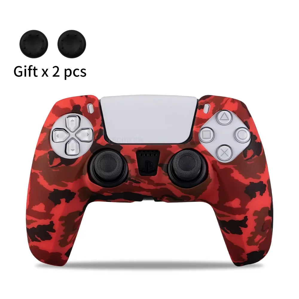 Controller Silicone Cover & Grip Set (PS5-Compatible)