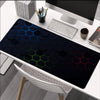 XXL geometric-print gaming desk mat — view 15