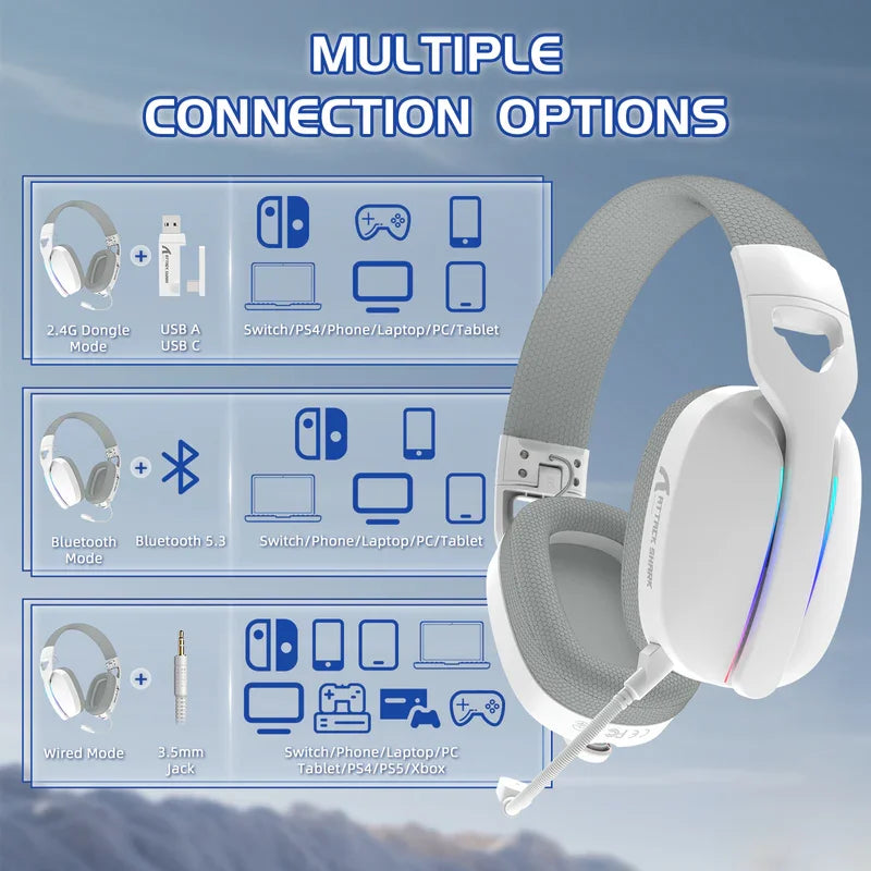 ATTACK SHARK L90 Wireless Gaming Headset