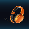 ATK N9 Tri-Mode Wireless Gaming Headset — Orange (product shot, view 6)