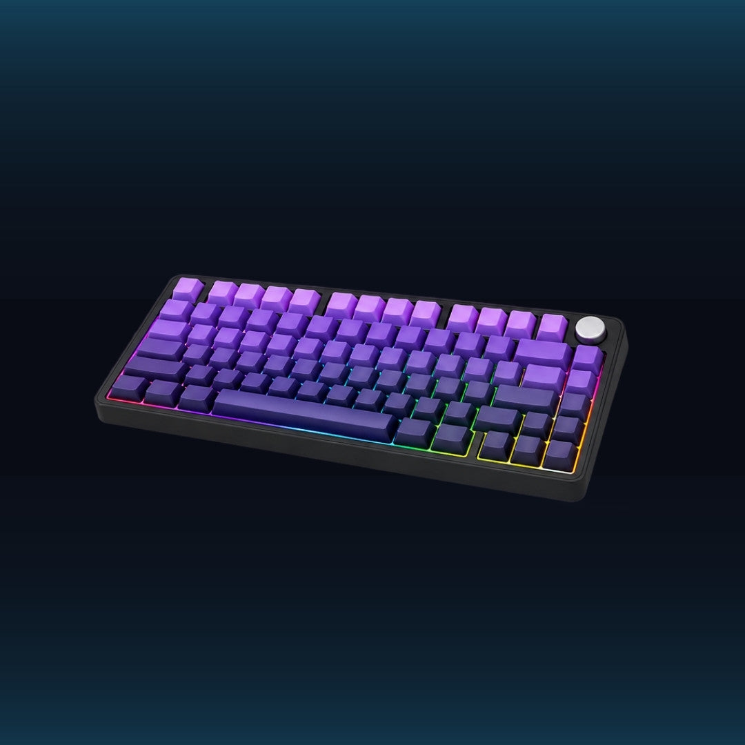ATTACK SHARK X85 Tri-Mode Mechanical Keyboard — Purple