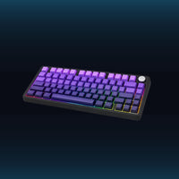 ATTACK SHARK X85 Tri-Mode Mechanical Keyboard — Purple