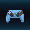 FLARE RGB turbo wireless controller for PS5 — Blue