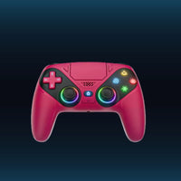 FLARE RGB turbo wireless controller for PS5 — Red